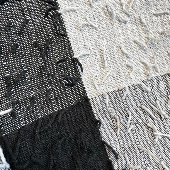 Vintage Silver Stream Buffalo Check Cropped Jacket - Picture 3 of 6